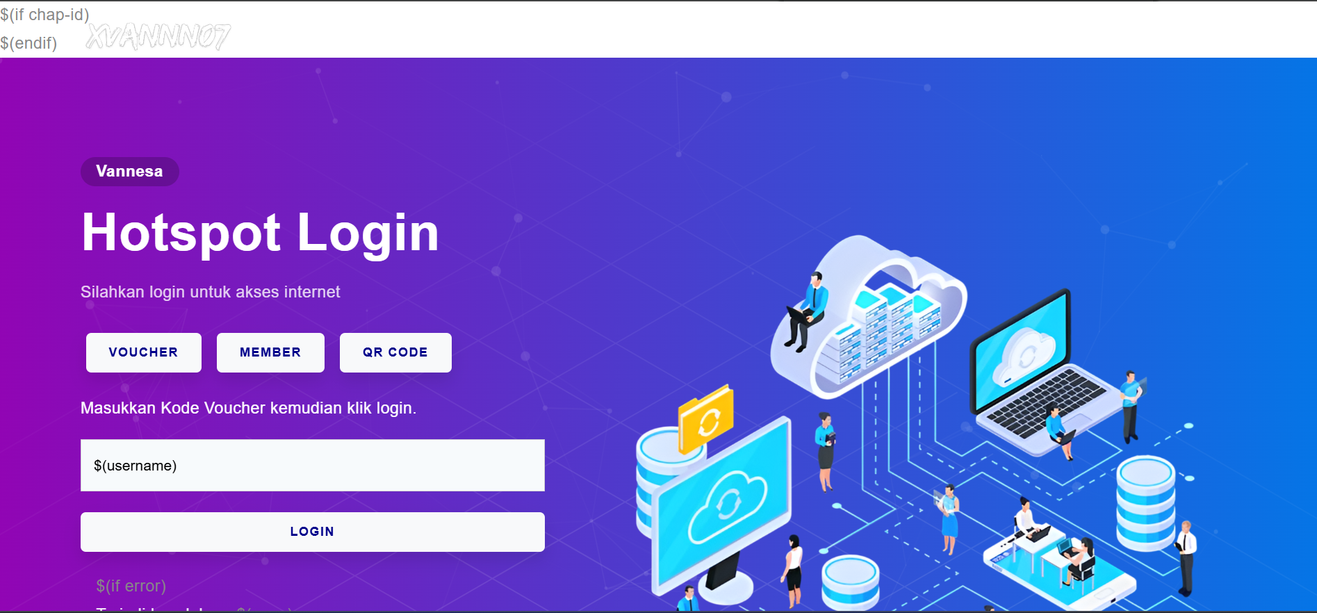 Template Hostpot Mikrotik